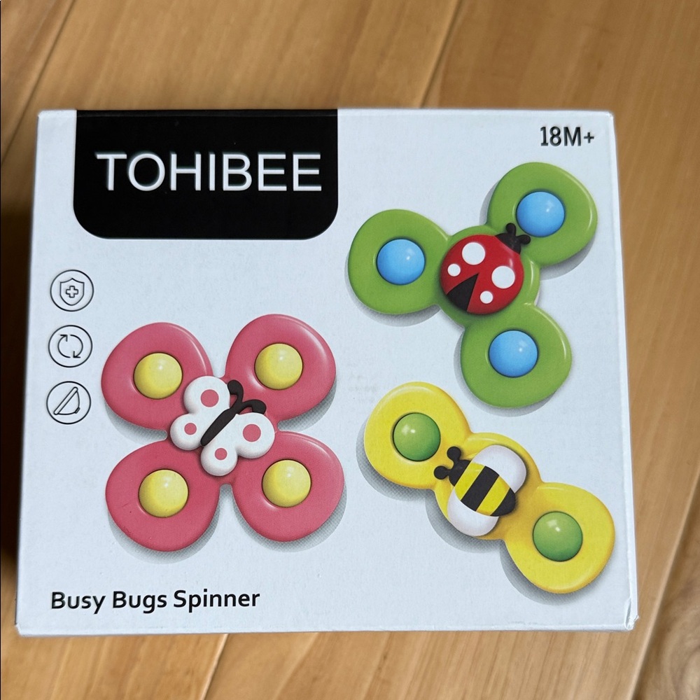 Busy Bugs Spinner Toy - Multicolor